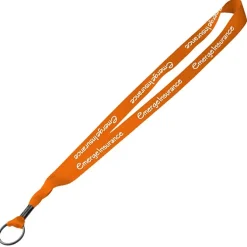 Economy Lanyard - 3/4 inches - Metal Split Ring - 24 hr