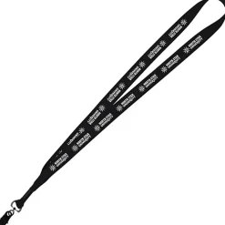 Economy Lanyard - 3/4 inch - Metal Bulldog Clip