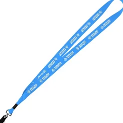 Economy Lanyard - 3/4 inch - Metal Bulldog Clip