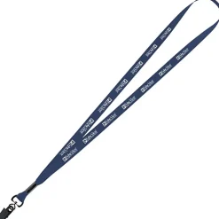 Economy Lanyard - 1/2 inch - Metal Bulldog Clip