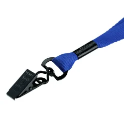 Economy Lanyard - 1/2 inch - Metal Bulldog Clip