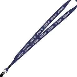 Economy Lanyard - 3/4 inch - Metal Bulldog Clip - 24 hr