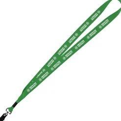 Economy Lanyard - 3/4 inch - Metal Bulldog Clip - 24 hr