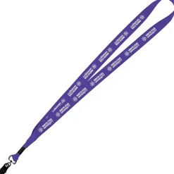 Economy Lanyard - 3/4 inch - Metal Bulldog Clip - 24 hr