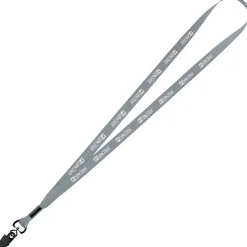 Economy Lanyard - 1/2 inch - Metal Bulldog Clip - 24 hr