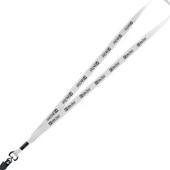Economy Lanyard - 1/2 inch - Metal Bulldog Clip - 24 hr