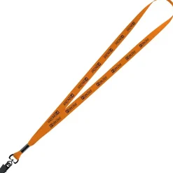 Economy Lanyard - 1/2 inch - Metal Bulldog Clip - 24 hr