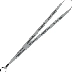 Economy Lanyard - 1/2 inch - Metal Split Ring