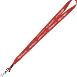 Economy Lanyard - 3/4 inch - Metal Swivel Snap Hook