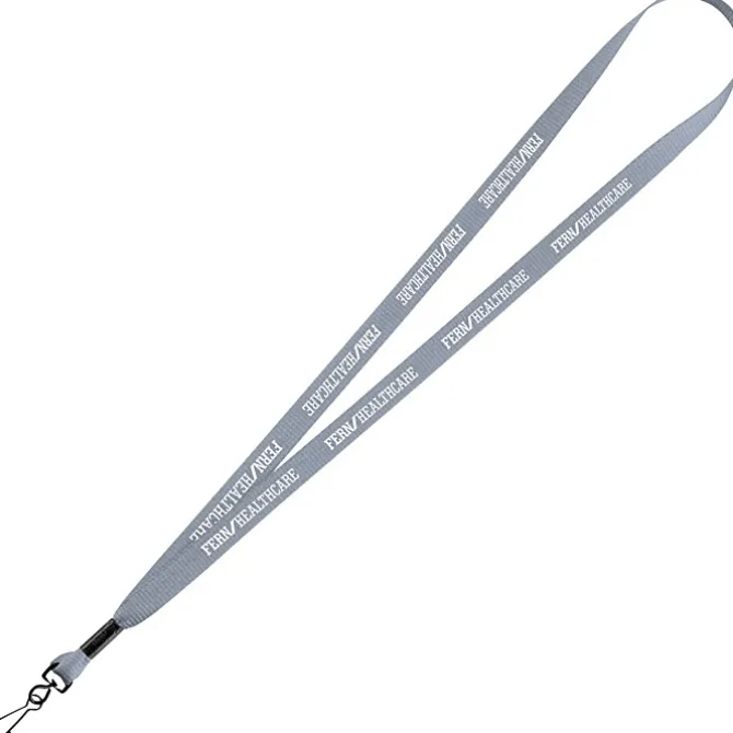 Economy Lanyard - 1/2 inch - Metal Swivel Snap Hook