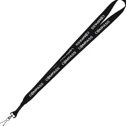 Economy Lanyard - 3/4 inch - Metal Swivel Snap Hook - 24 hr