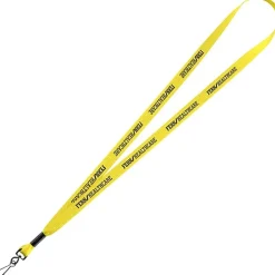 Economy Lanyard - 1/2 inch - Metal Swivel Snap Hook - 24 hr