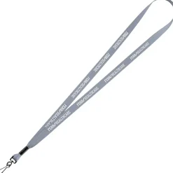 Economy Lanyard - 1/2 inch - Metal Swivel Snap Hook - 24 hr