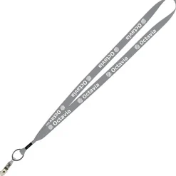 Economy Lanyard - 3/4 inch - Snap with Metal Bulldog Clip