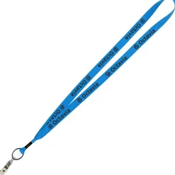 Economy Lanyard - 3/4 inch - Snap with Metal Bulldog Clip