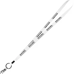 Economy Lanyard - 1/2 inch - Snap with Metal Bulldog Clip