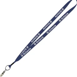 Economy Lanyard - 3/4 inch - Snap with Metal Bulldog Clip - 24 hr