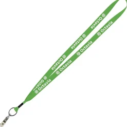 Economy Lanyard - 3/4 inch - Snap with Metal Bulldog Clip - 24 hr