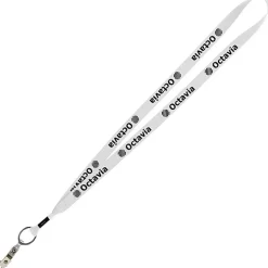 Economy Lanyard - 3/4 inch - Snap with Metal Bulldog Clip - 24 hr