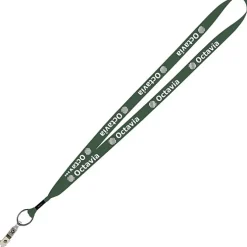 Economy Lanyard - 3/4 inch - Snap with Metal Bulldog Clip - 24 hr
