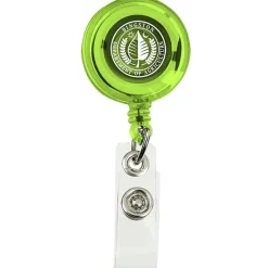 Economy Retractable Badge Holder - Translucent
