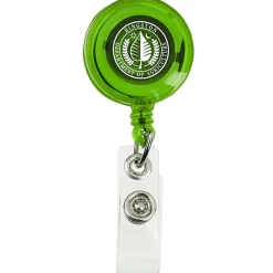 Economy Retractable Badge Holder - Translucent - 24 hr