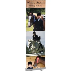 Economy Retractable Banner Display - 24 inches