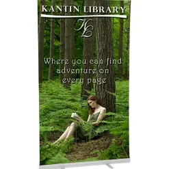 Economy Retractable Banner Display - 47 1/4 inches