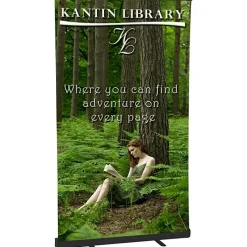 Economy Retractable Banner Display - 47 1/4 inches