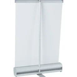 Economy Tabletop Retractable Banner Display - 18 inches - Dry Erase