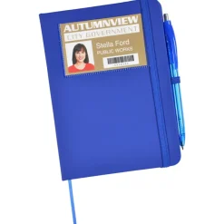 Edison Business Card Notebook with Pen