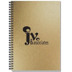 Elite Metallic Paperboard Journal - 10 inches x 7 inches - 50 sheet