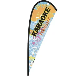 Elite Nylon Sail Sign - 8' - One Sided - Replacement Graphic