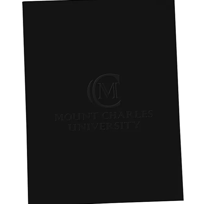 Embossed Linen Paper Folder