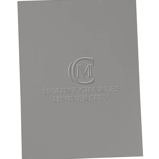 Embossed Linen Paper Folder