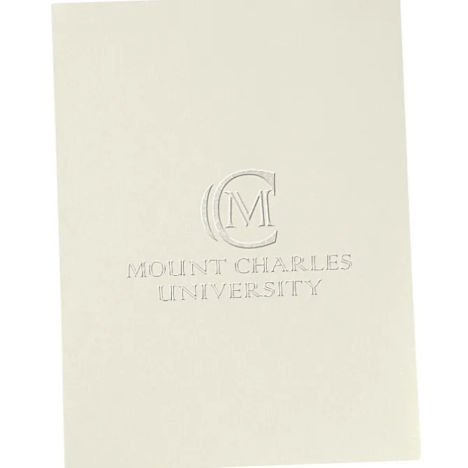 Embossed Linen Paper Folder