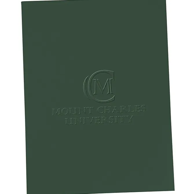 Embossed Linen Paper Folder