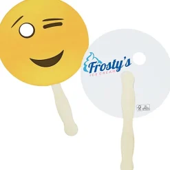 Emoji Hand Fan - Wink