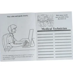 EMT'S Help Save Lives Coloring Book