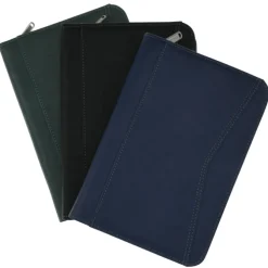 Enterprise Junior Zippered Padfolio - Debossed