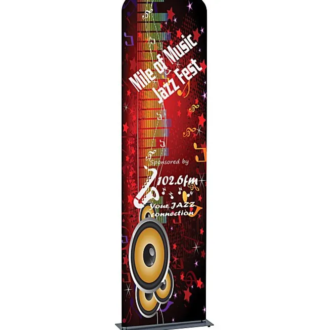 EuroFit Banner Stand - 7-1/2' x 2'