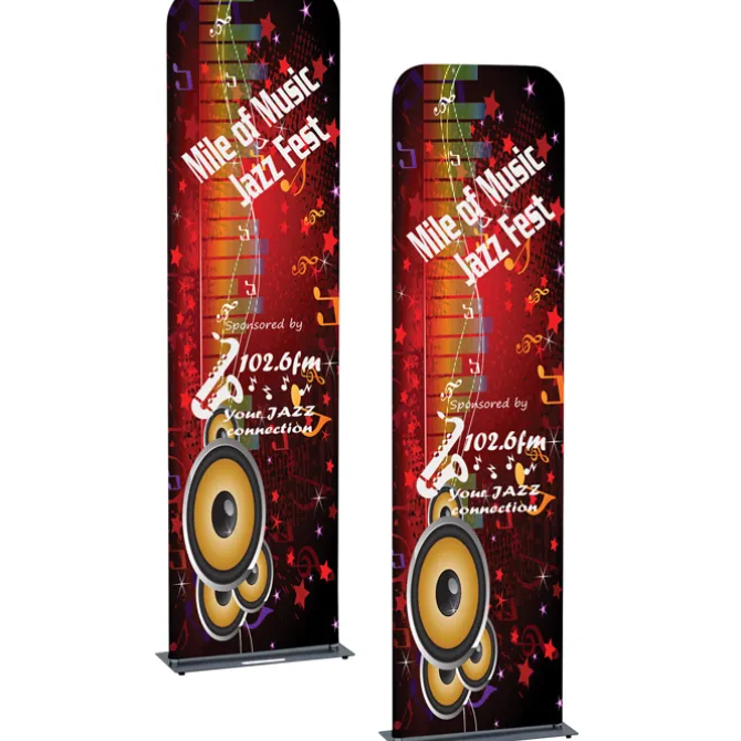 EuroFit Banner Stand - 7-1/2' x 2'