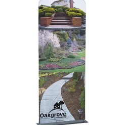 EuroFit Banner Stand - 7-1/2' x 3'
