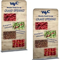 EuroFit Banner Stand - 7-1/2' x 4'