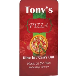 EuroFit Banner Stand - 7-1/2' x 4' - Replacement Graphic