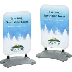EuroFit Flex Outdoor Banner Sign - 4'