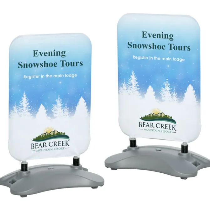 EuroFit Flex Outdoor Banner Sign - 4'
