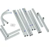 EuroFit Modular Straight Wall - 4-1/2' x 5'