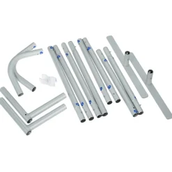 EuroFit Modular Straight Wall - 4-1/2' x 4'