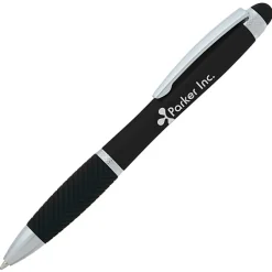 Evantide Light-Up Logo Stylus Twist Pen - Metallic